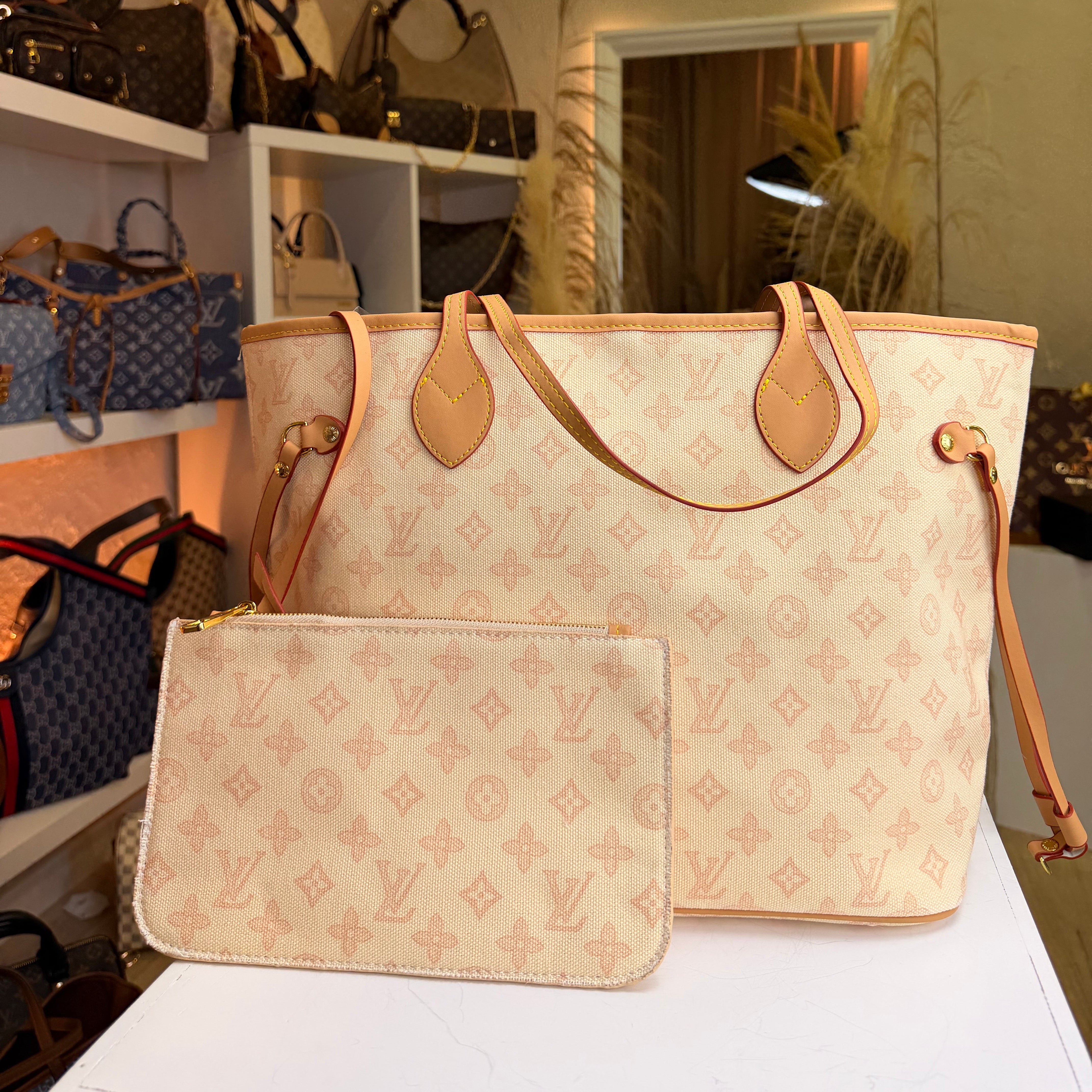 Neverfull MM Louis Vuitton Monogram Origine Lin.