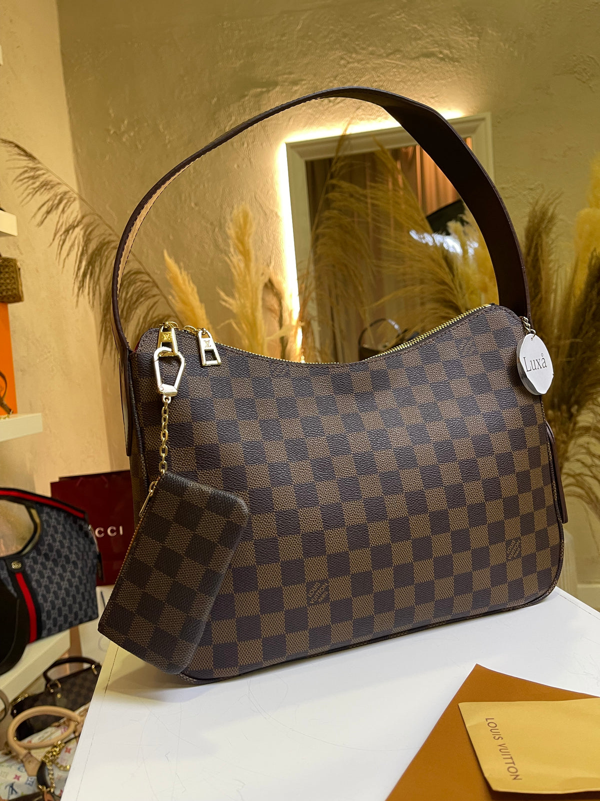 Slouchy PM Damier