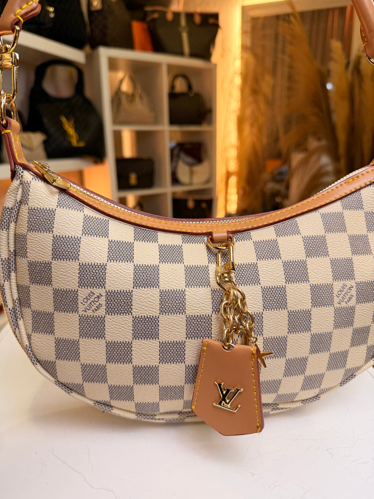Looping Damier Azur