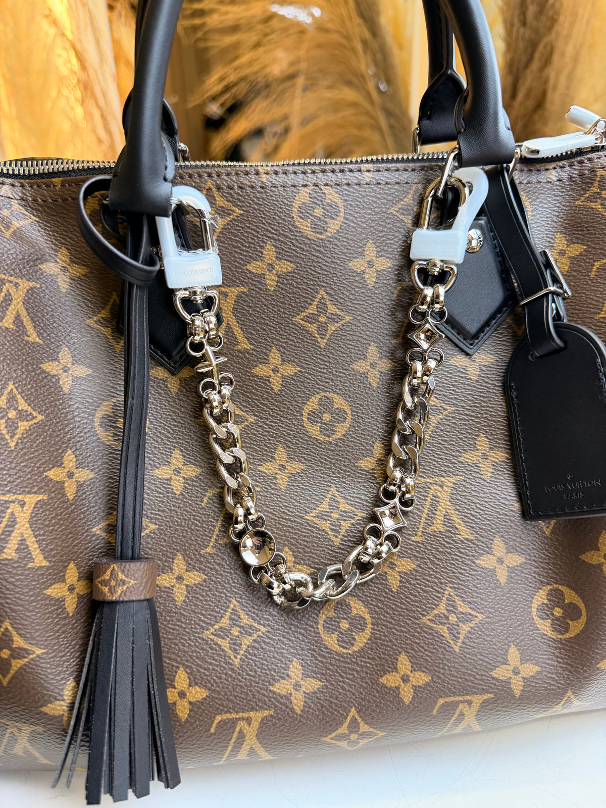 Speedy 30 Dark Monogram