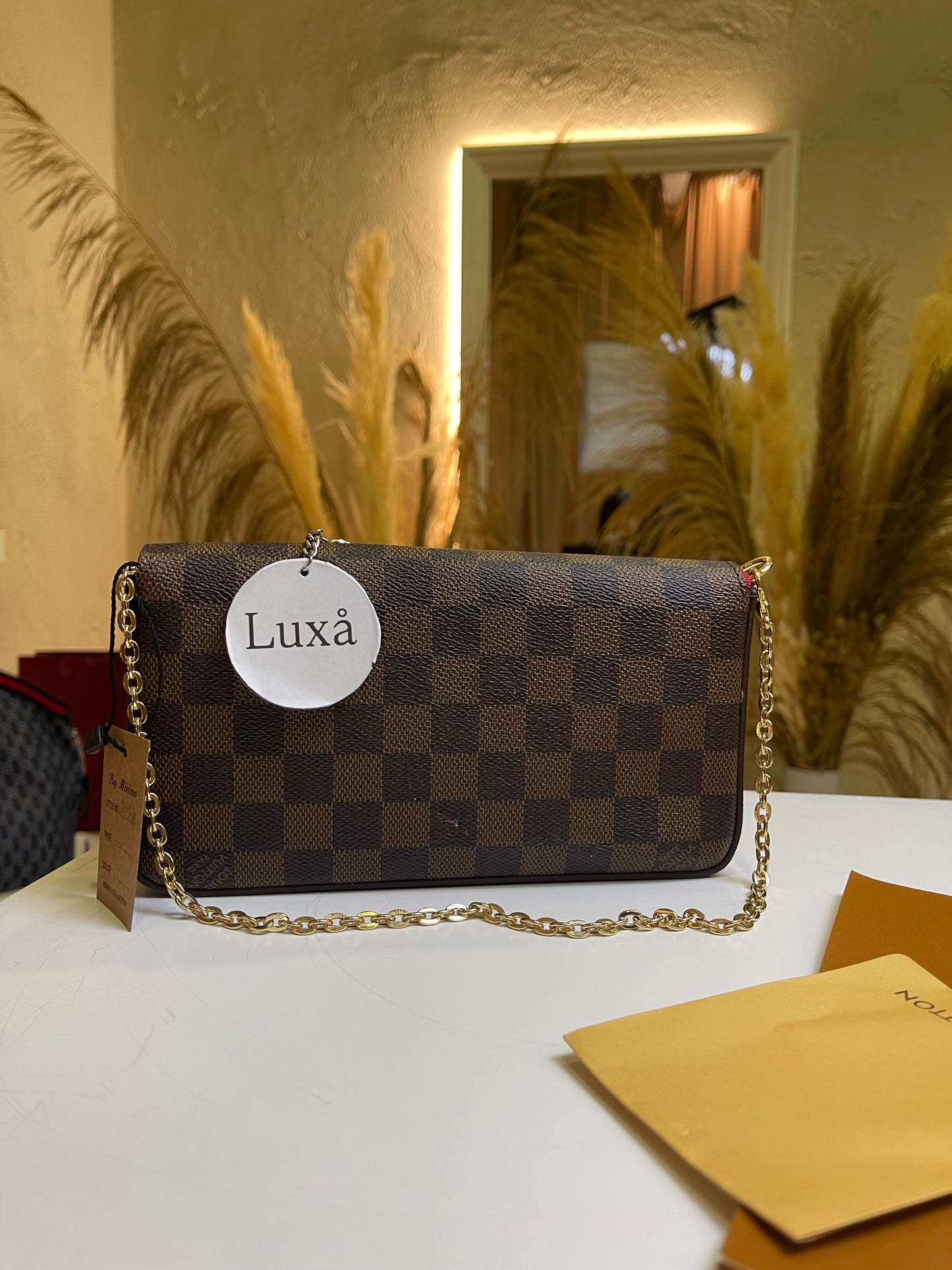 Félicie Pochette Damier