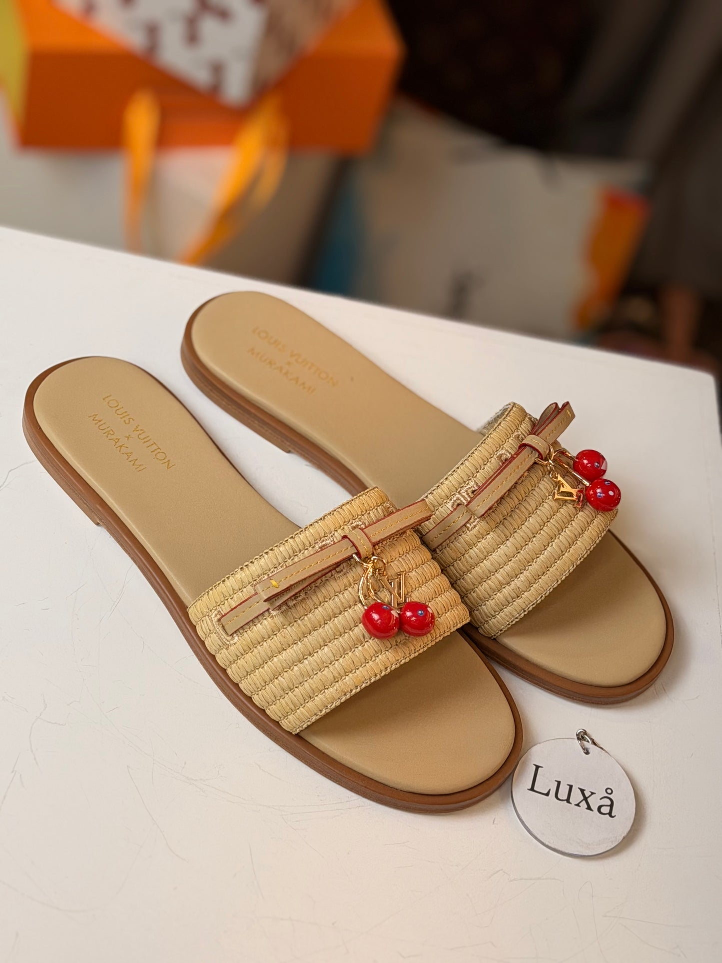 Takashi Murakami Lily Flat Mules