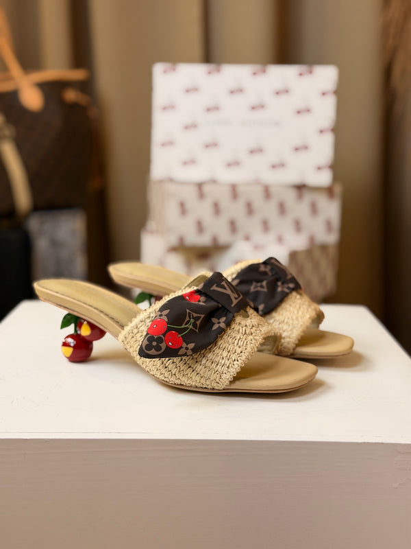 Cherie Mule "Raffia" Takashi Murakami