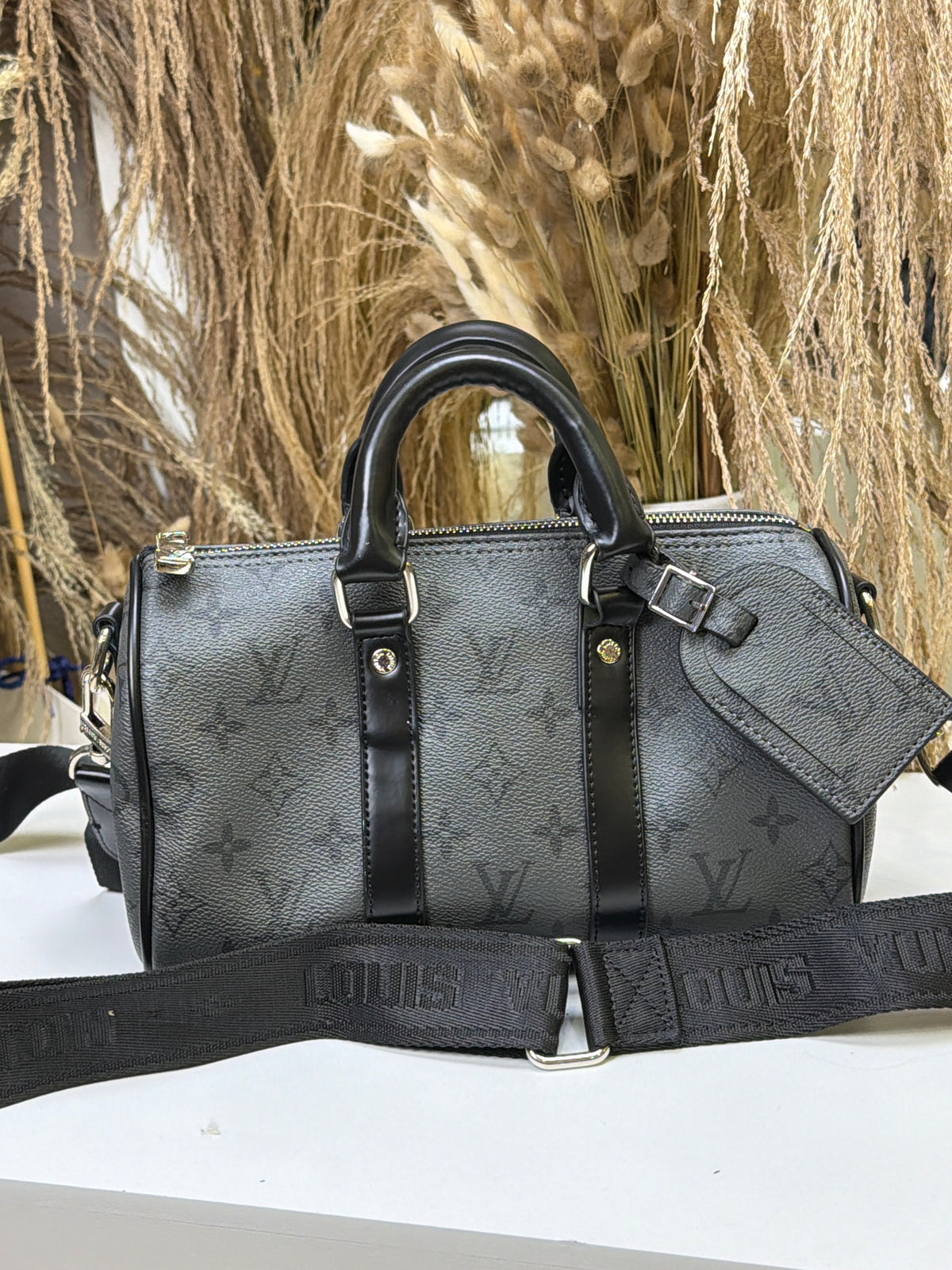 Keepall Bandoulière 25 Eclipse Monogram Gray