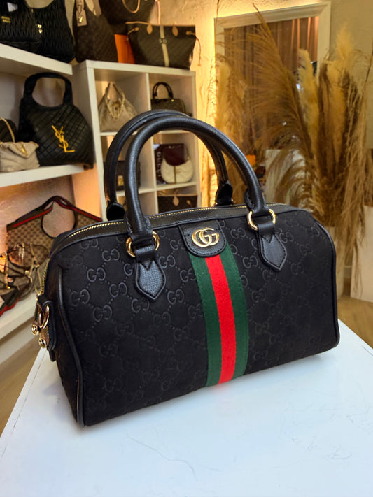 Ophidia GG Supreme Boston Black