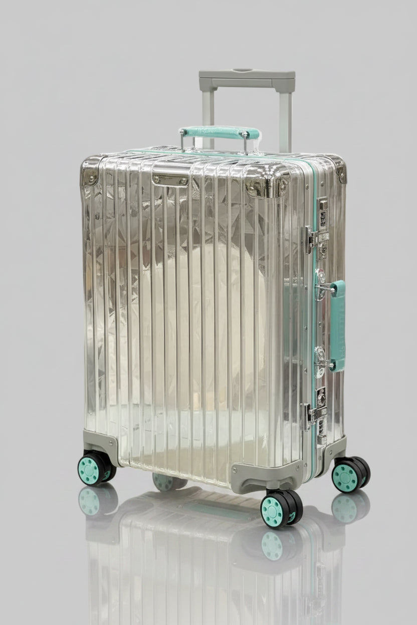 Rock Cut Aluminium Cabin Suitcase