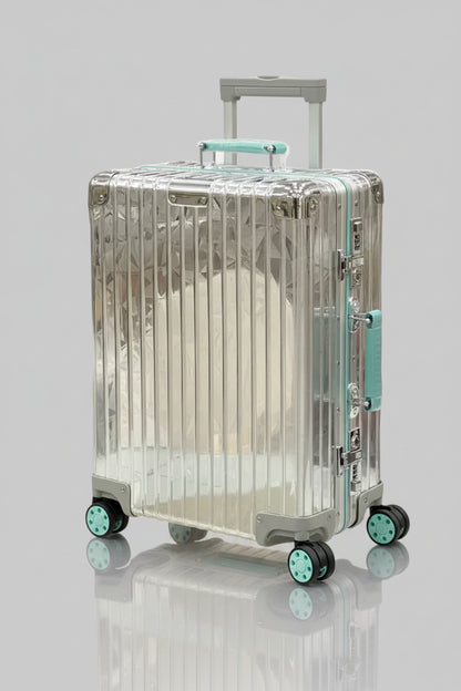 Rock Cut Aluminium Cabin Suitcase