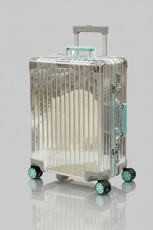 Rock Cut Aluminium Cabin Suitcase