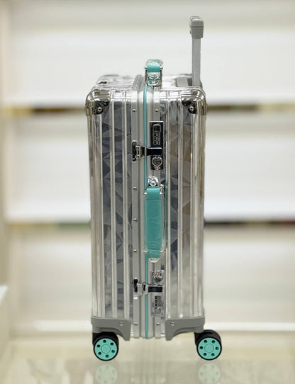 Rock Cut Aluminium Cabin Suitcase