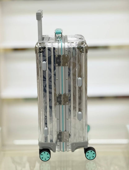 Rock Cut Aluminium Cabin Suitcase