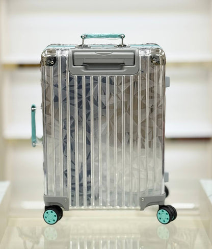 Rock Cut Aluminium Cabin Suitcase