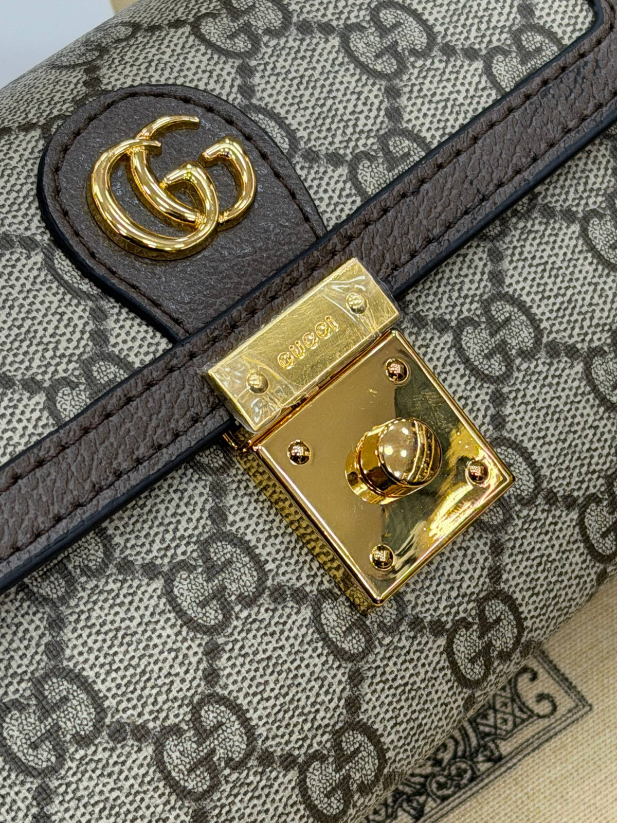Ophidia Mini Top Handle Bag