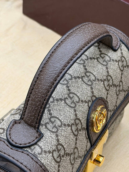 Ophidia Mini Top Handle Bag