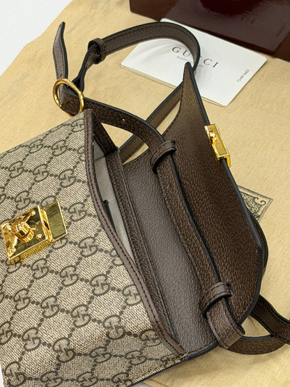 Ophidia Mini Top Handle Bag