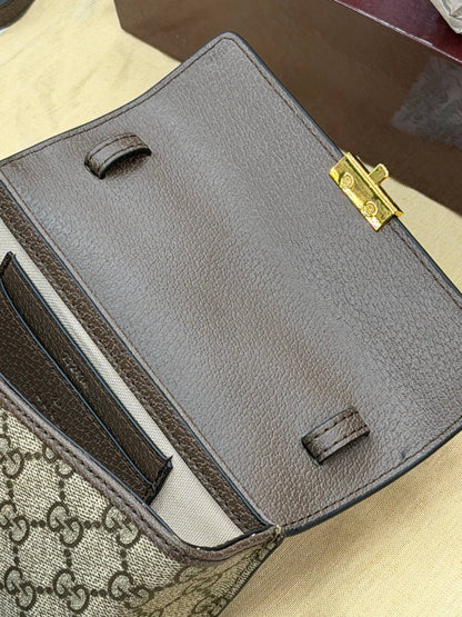 Ophidia Mini Top Handle Bag