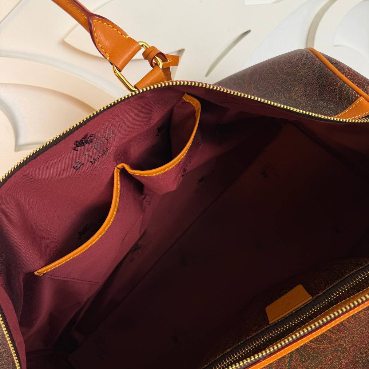 Paisley Large Travel Duffle Bag