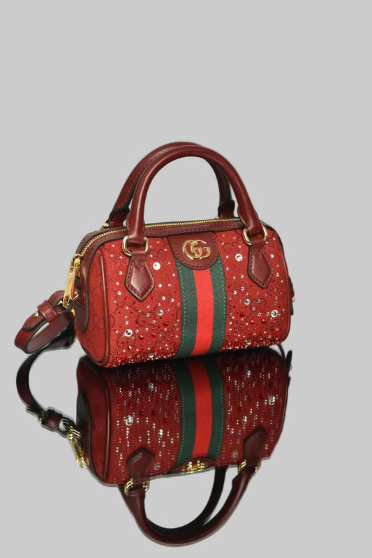 Ophidia Mini Boston Bag