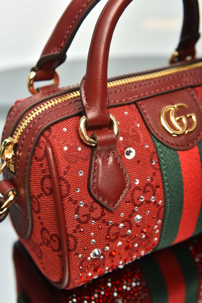 Ophidia Mini Boston Bag