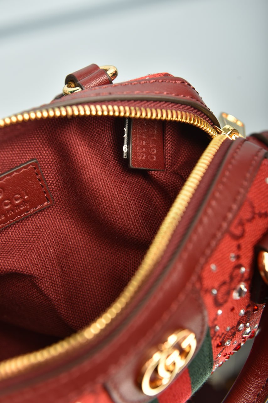 Ophidia Mini Boston Bag