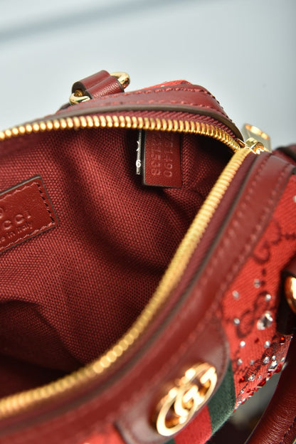 Ophidia Mini Boston Bag