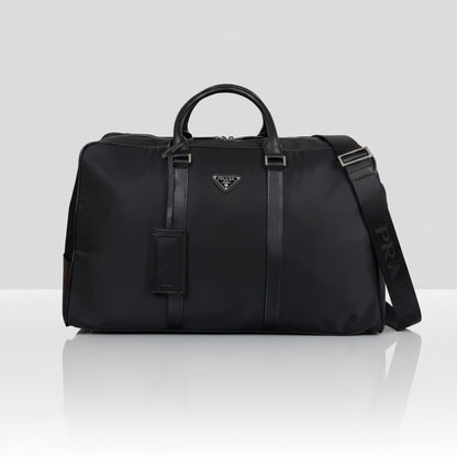 Re-Nylon and Saffiano Travel Bag