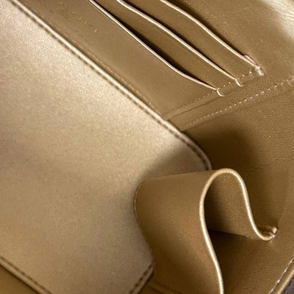 Small Vanity Bag with Goldball Hardware