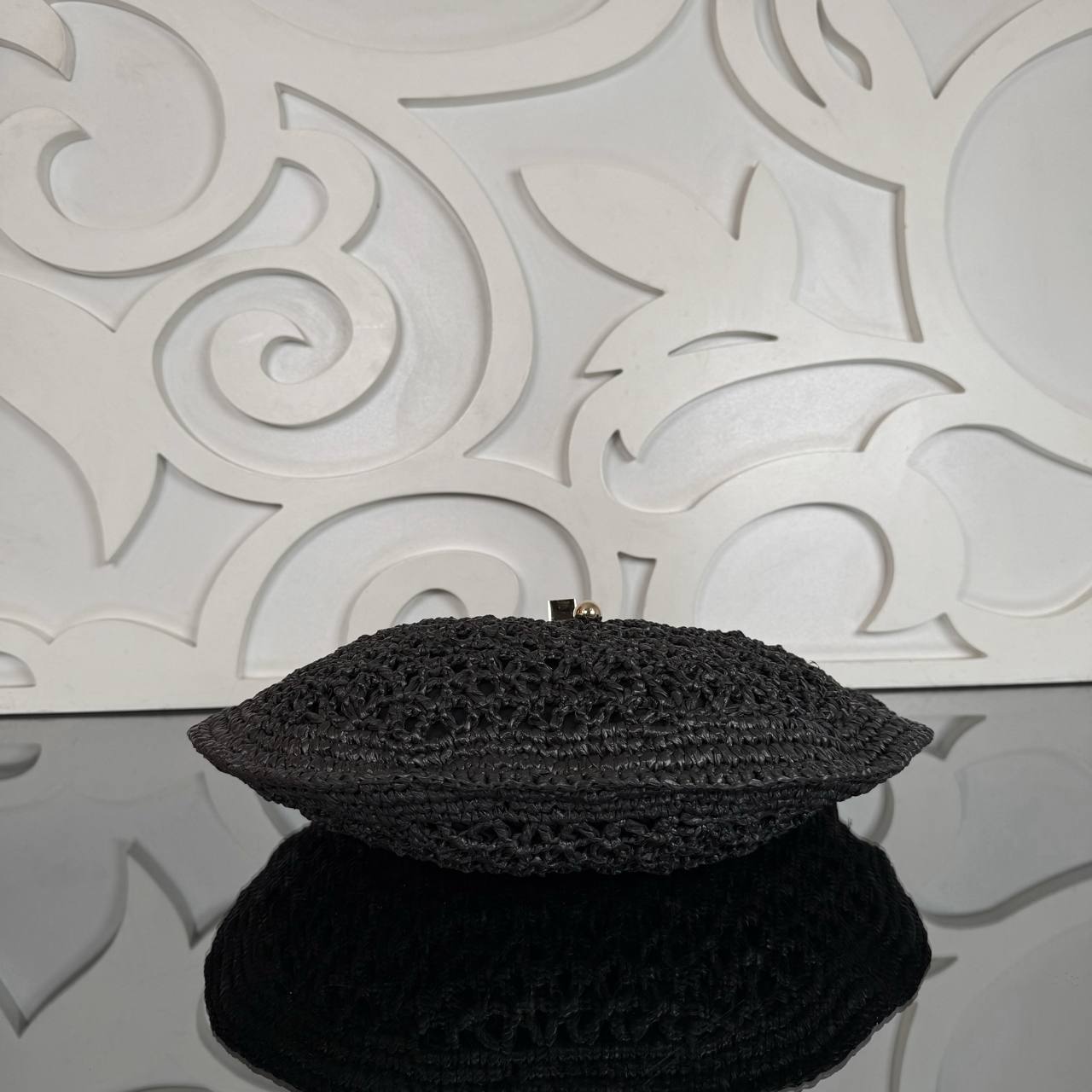 The Spaiggia Round Raffia Tote Bag