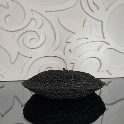 The Spaiggia Round Raffia Tote Bag