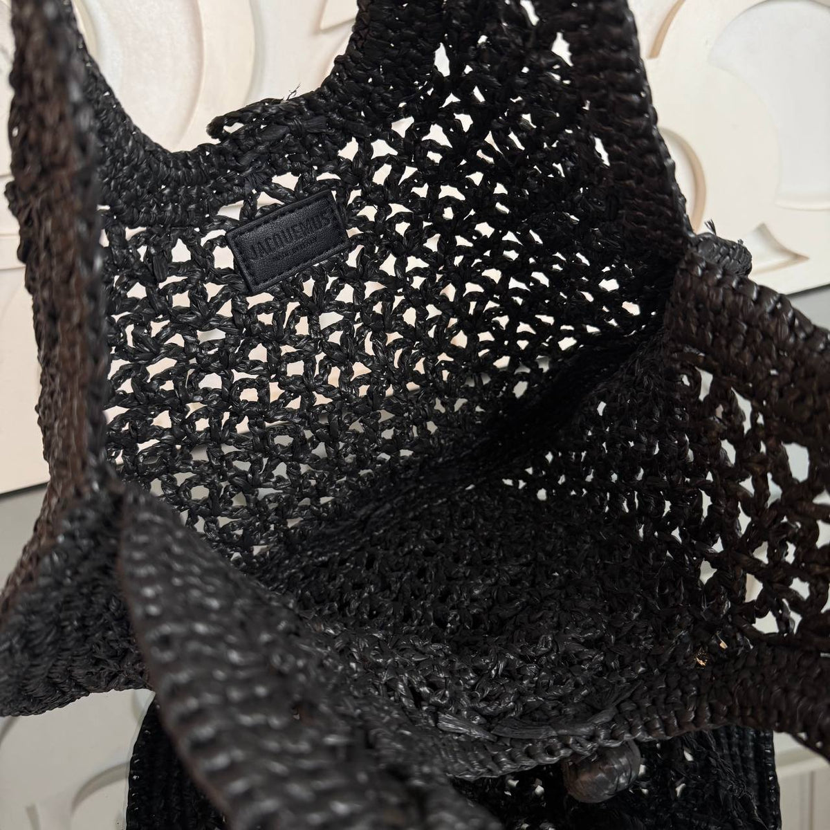 The Spaiggia Round Raffia Tote Bag