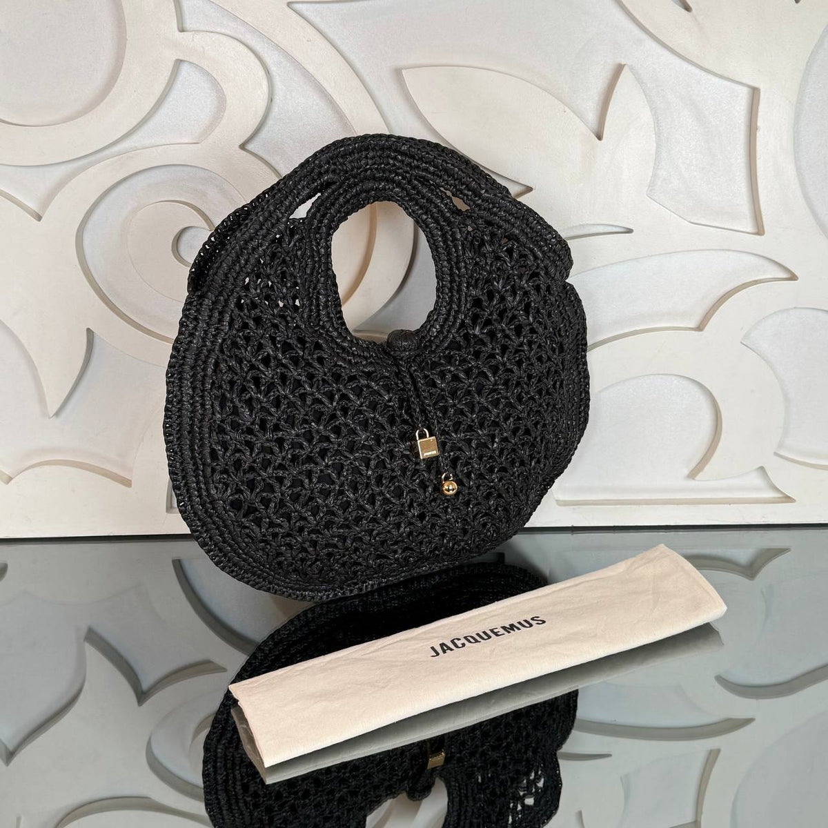 The Spaiggia Round Raffia Tote Bag