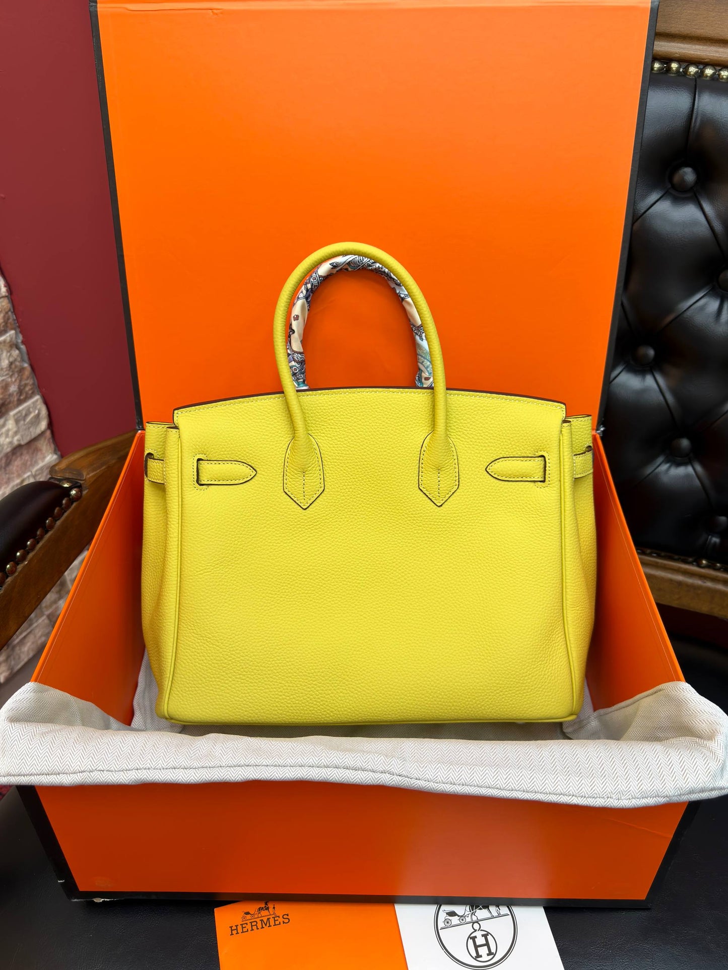 Birkin 30 Silver