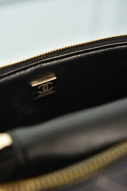 Vanity Bag in Denim with Chain