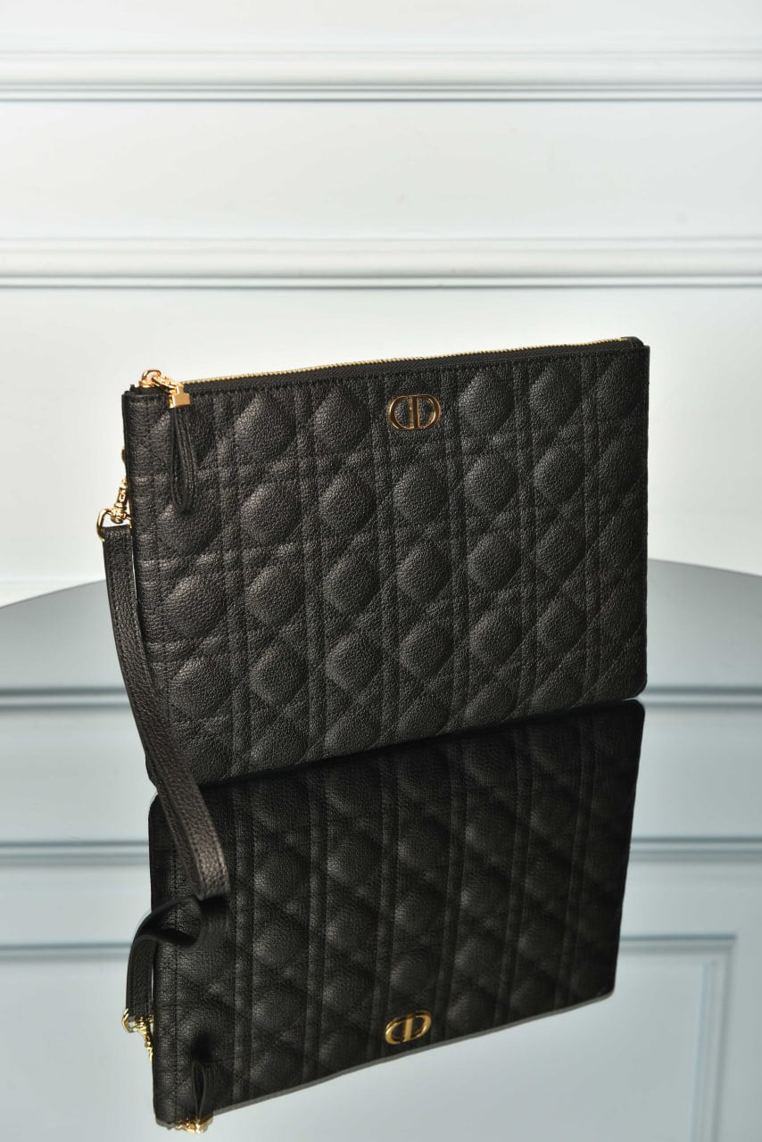 Large Dior Caro Daily Pouch