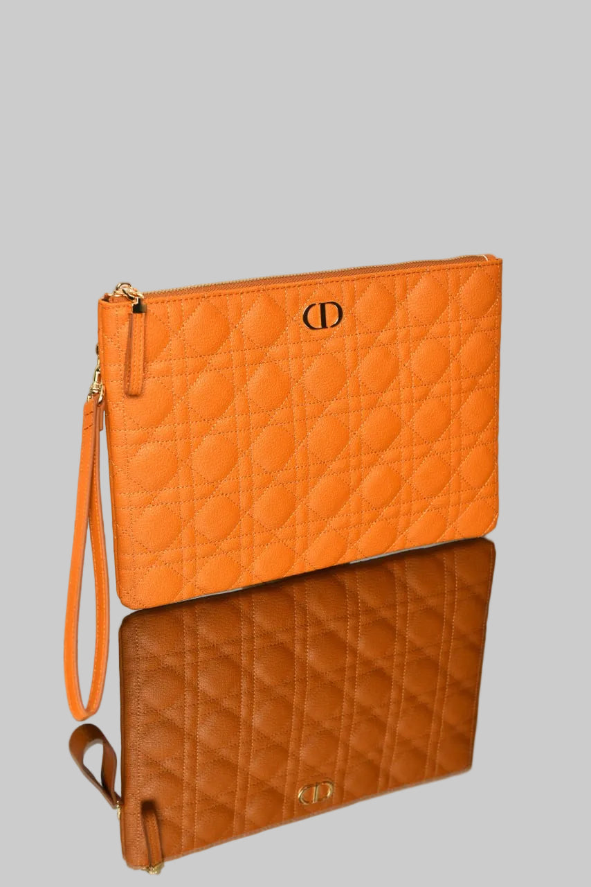 Large Dior Caro Daily Pouch