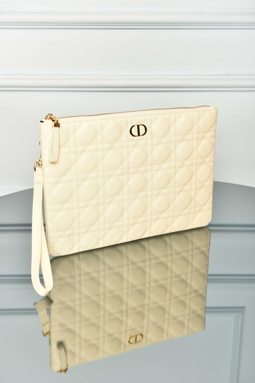 Large Dior Caro Daily Pouch