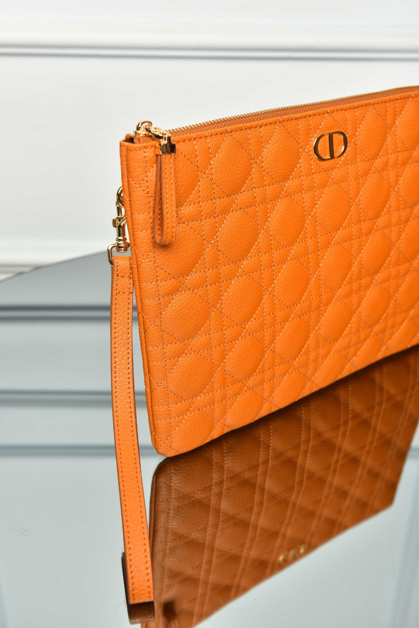 Large Dior Caro Daily Pouch