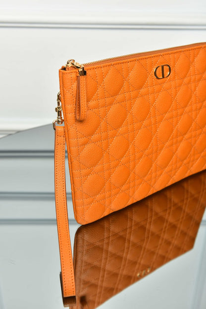 Large Dior Caro Daily Pouch