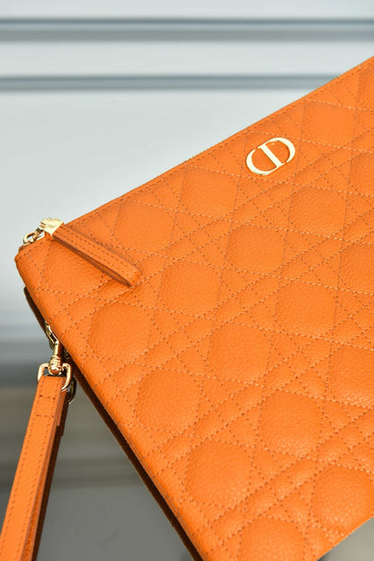 Large Dior Caro Daily Pouch
