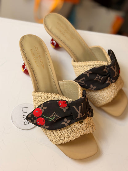 Cherie Mule "Raffia" Takashi Murakami