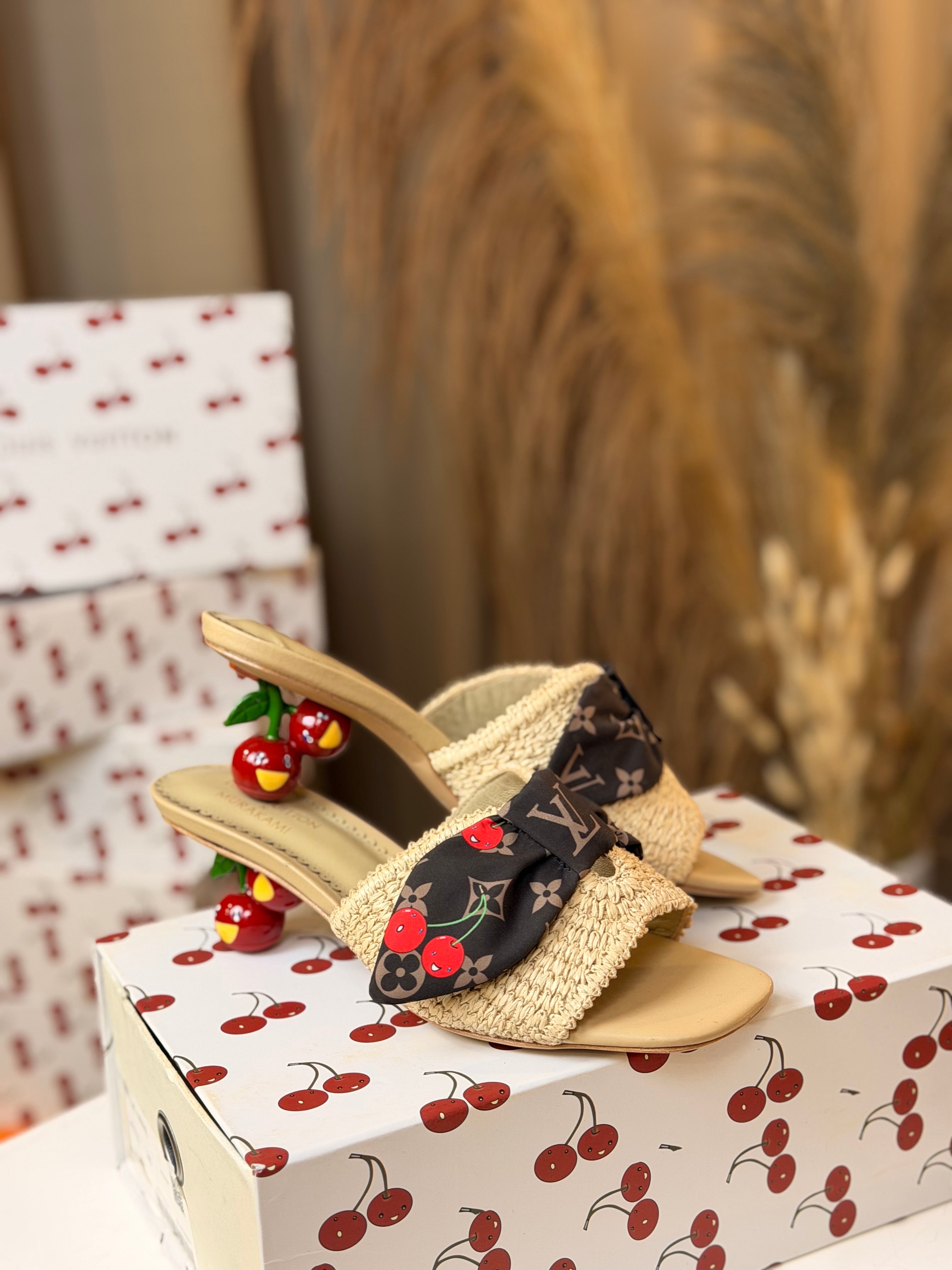 Cherie Mule "Raffia" Takashi Murakami