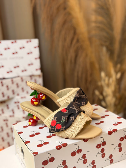 Cherie Mule "Raffia" Takashi Murakami
