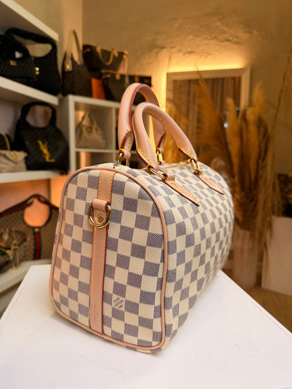 Speedy 30 Damier Azur