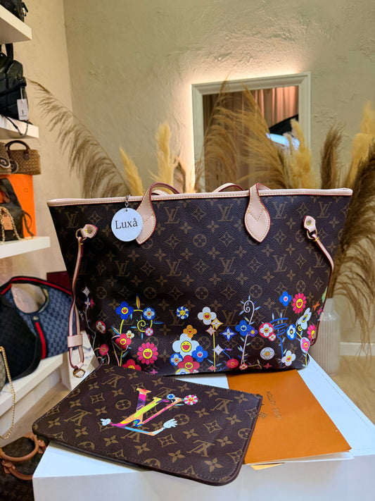 Neverfull MM  x Takashi Murakami