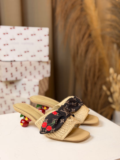 Cherie Mule "Raffia" Takashi Murakami