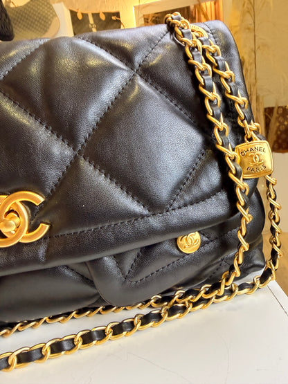 25K Double-Pocket Flap Bag