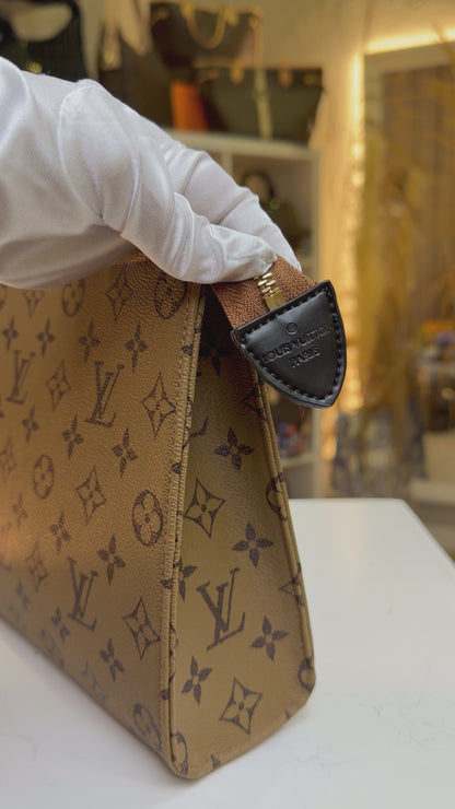 Monogram Canvas Pouch