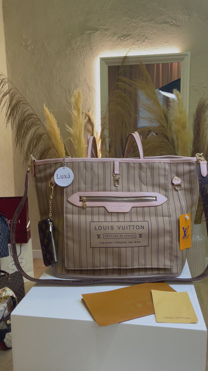 Neverfull Bandoulière Inside Out MM Monogram