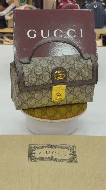 Ophidia Mini Top Handle Bag