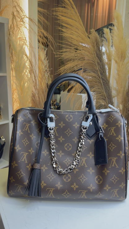 Speedy 30 Dark Monogram